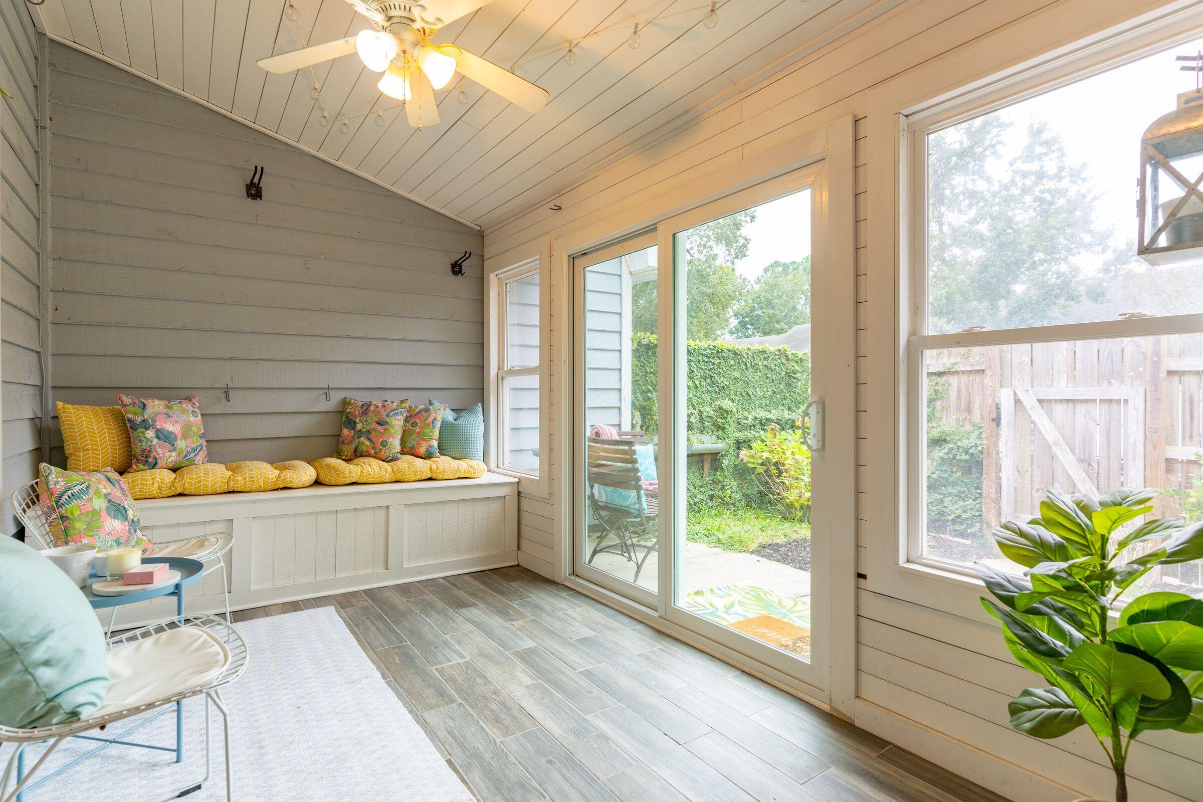1733 Deer Path Drive Mount Pleasant, SC 29464 - Photo 17 of 31 Beautiful Sunroom w/Vaulted Ceiling