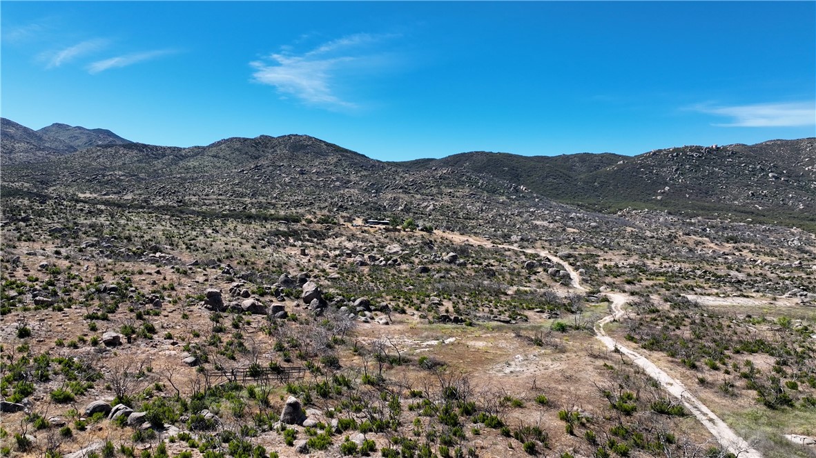 1 Tule Peak Road Aguanga, CA 92536 - Photo 9 of 28 a view of a large mountain with a mountain in the background