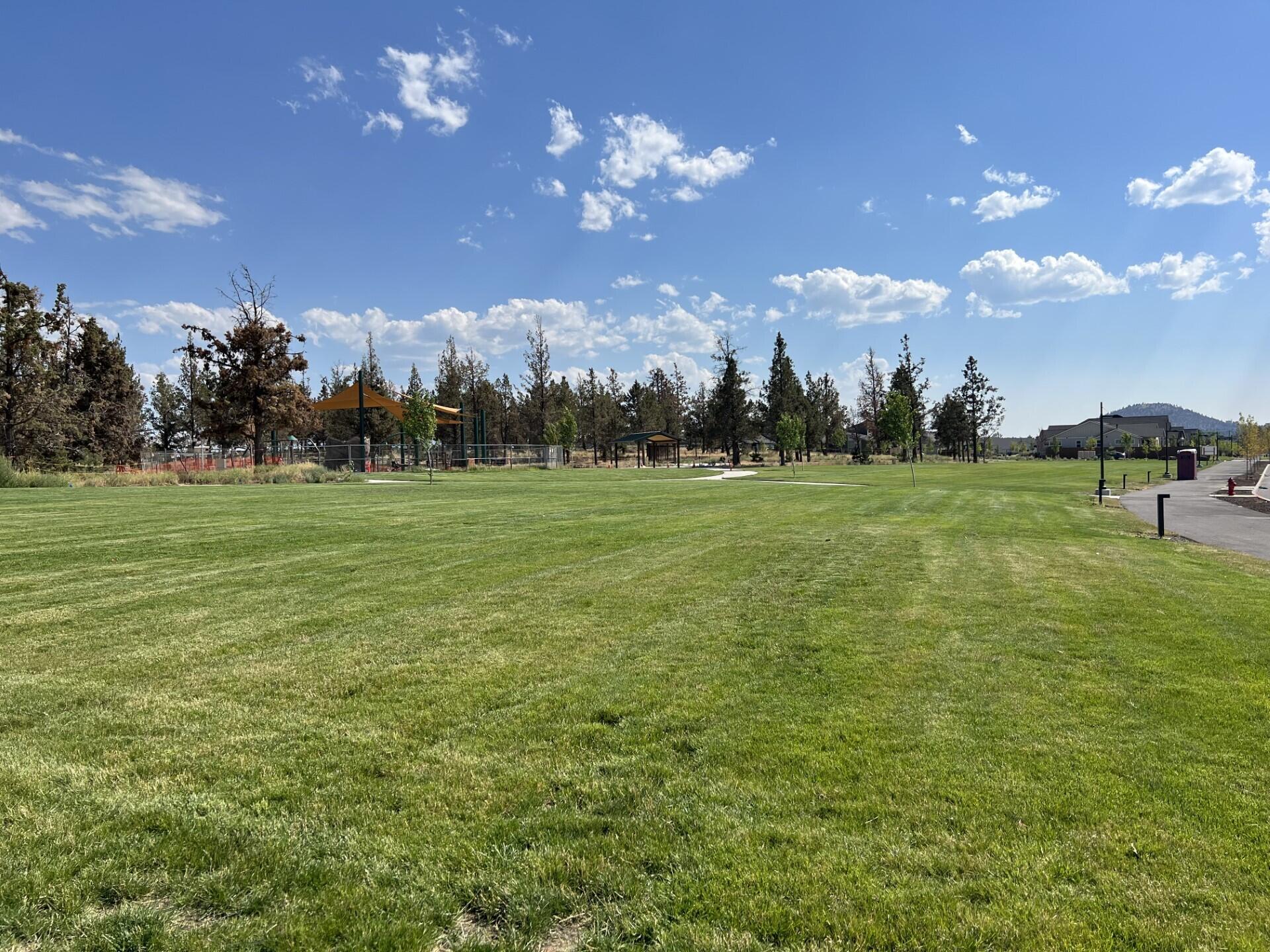 3865 Northeast Eagle Road Bend, OR 97701 - Photo 23 of 27 Large Park opening soon with large grassy areas, trail system, play structures, pump track, covered picnic pavillion, and resting areas.