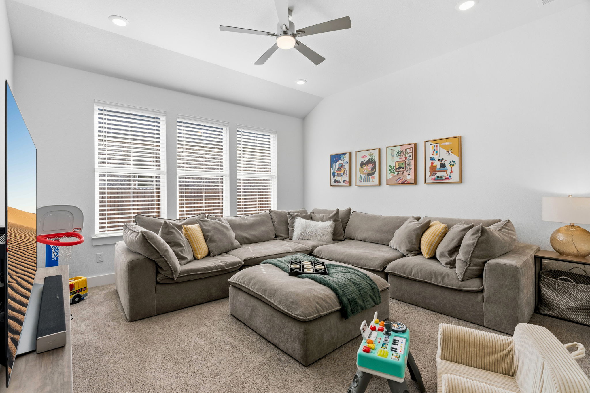 306 Bridge Water Loop Dripping Springs, TX 78620 - Photo 21 of 40 a living room with furniture and a large window