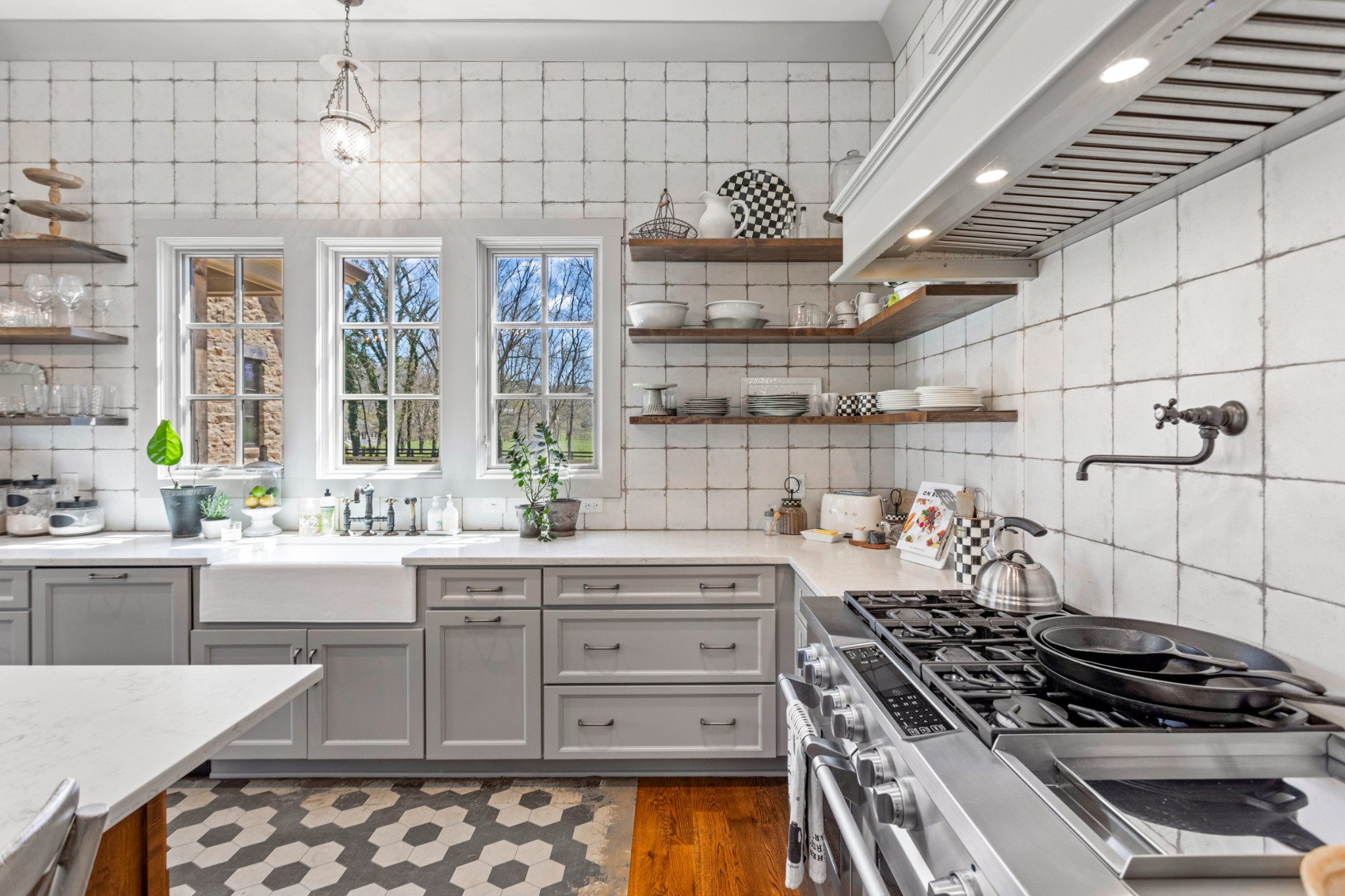 3330 Bailey Road Franklin, TN 37064 - Photo 12 of 37 a kitchen with a stove and cabinets