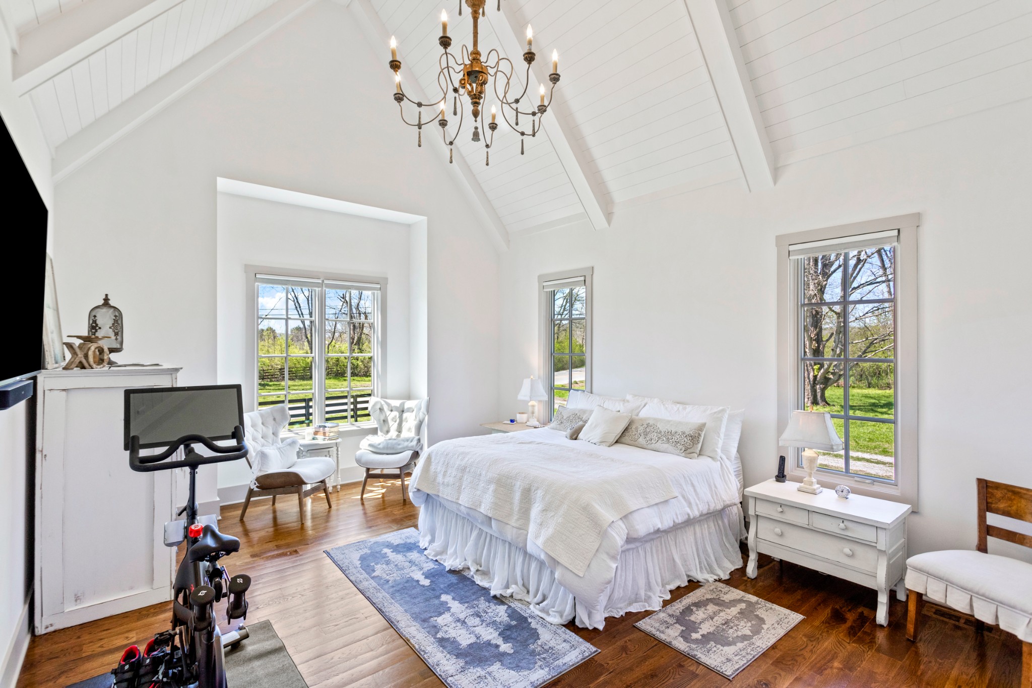 3330 Bailey Road Franklin, TN 37064 - Photo 15 of 37 a bedroom with a bed a couch and dresser