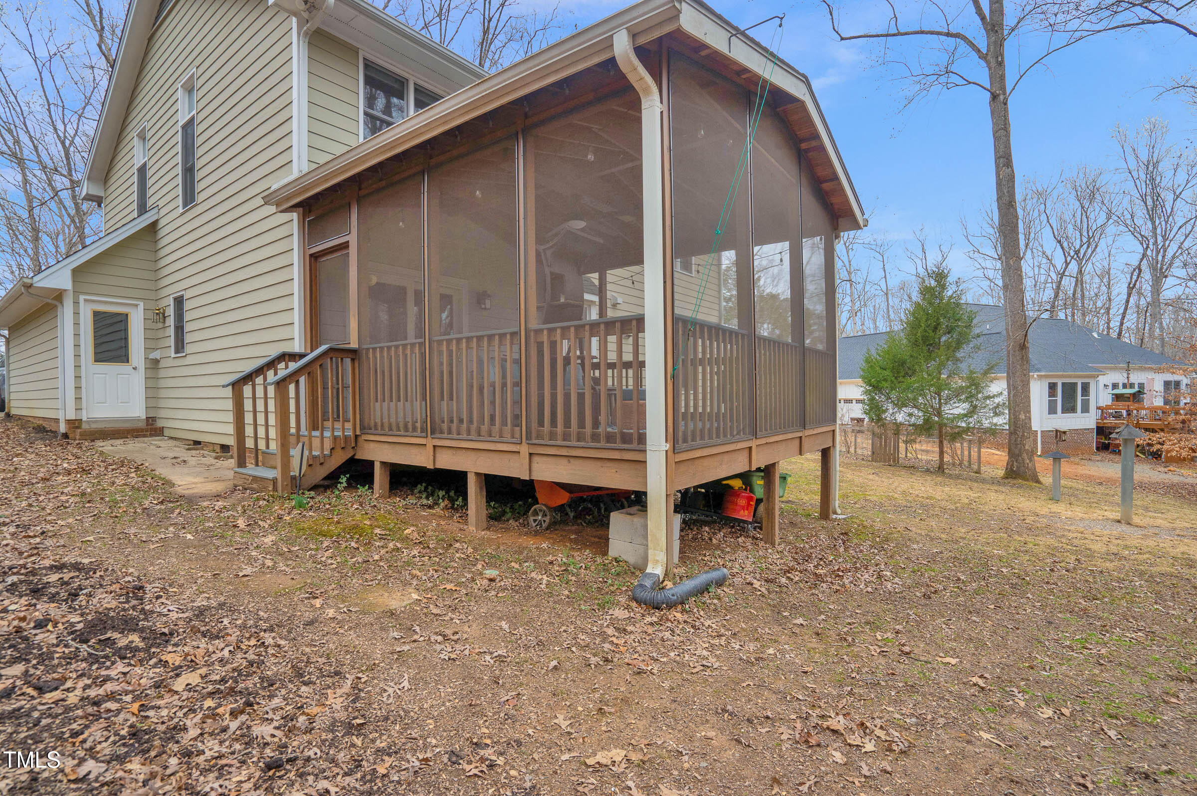 3312 Powers Lane Durham, NC 27712 - Photo 22 of 28 a view of a house with a yard
