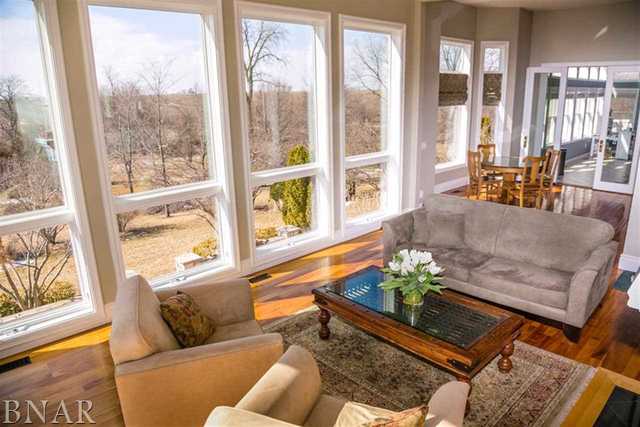 21192 North 500th Road East Benson, IL 61516 - Photo 6 of 30 a living room with furniture and a large window