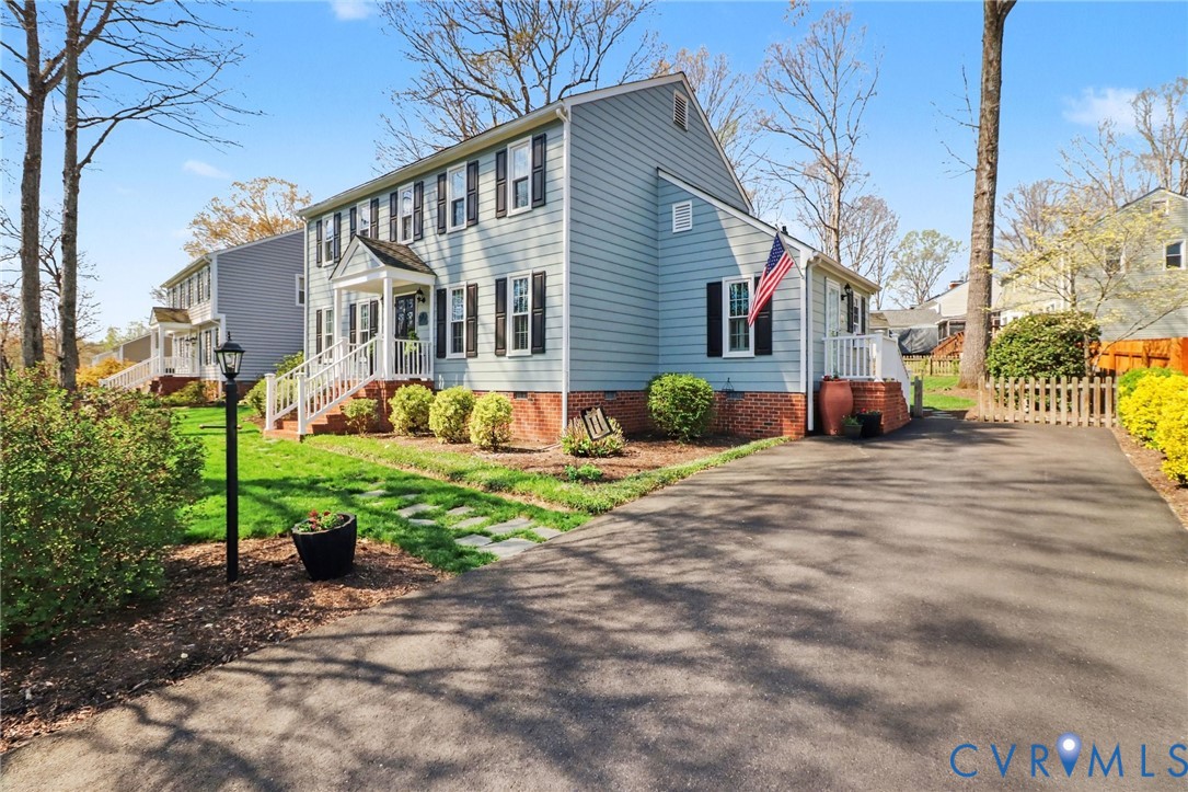 548 Glenmeadow Road Midlothian, VA 23114 - Photo 24 of 31 a view of a house with a yard