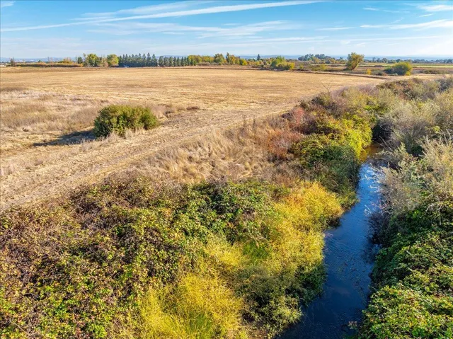 a view of an ocean and beach