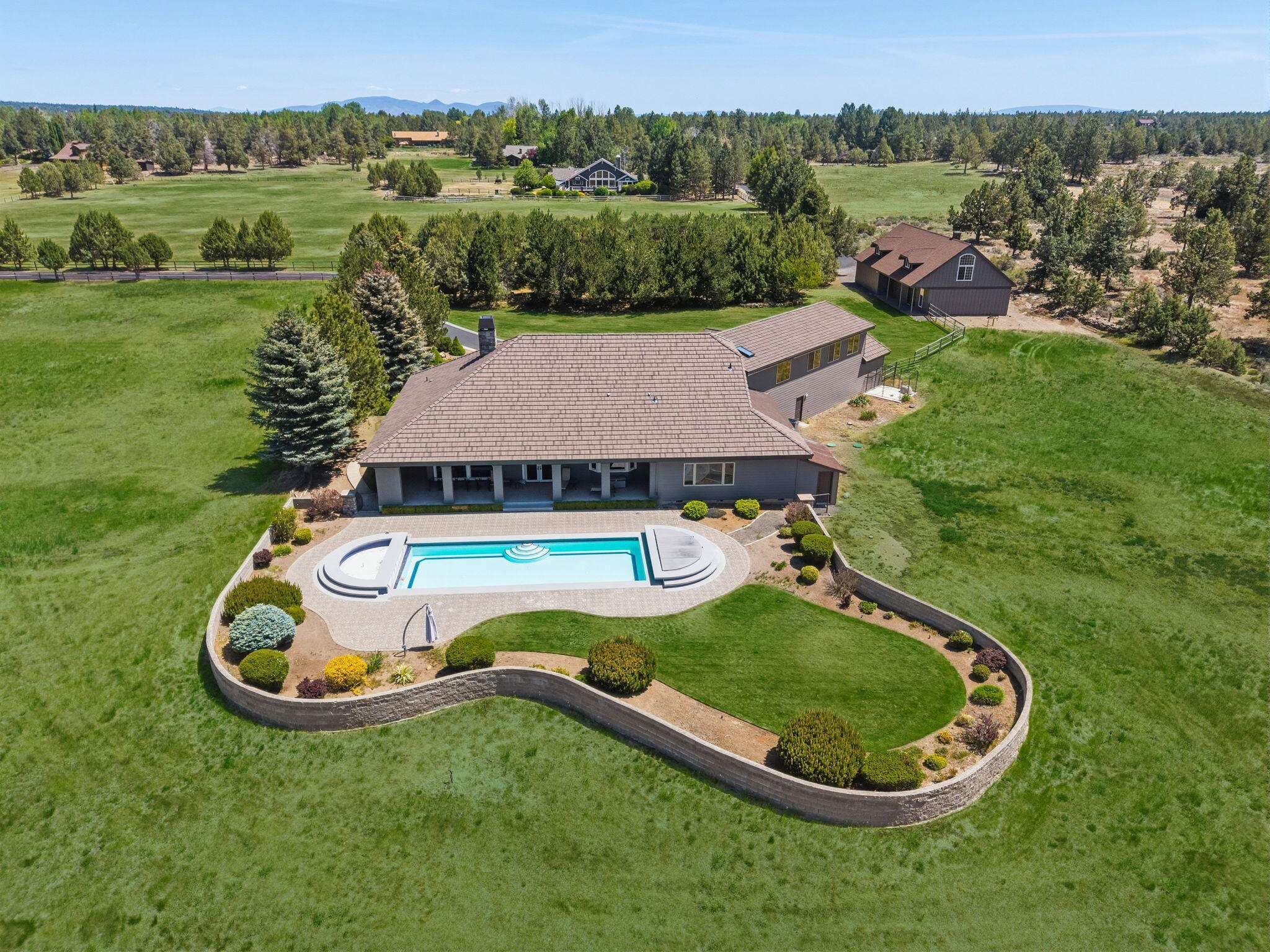20180 Winston Loop Bend, OR 97703 - Photo 48 of 59 an aerial view of a house