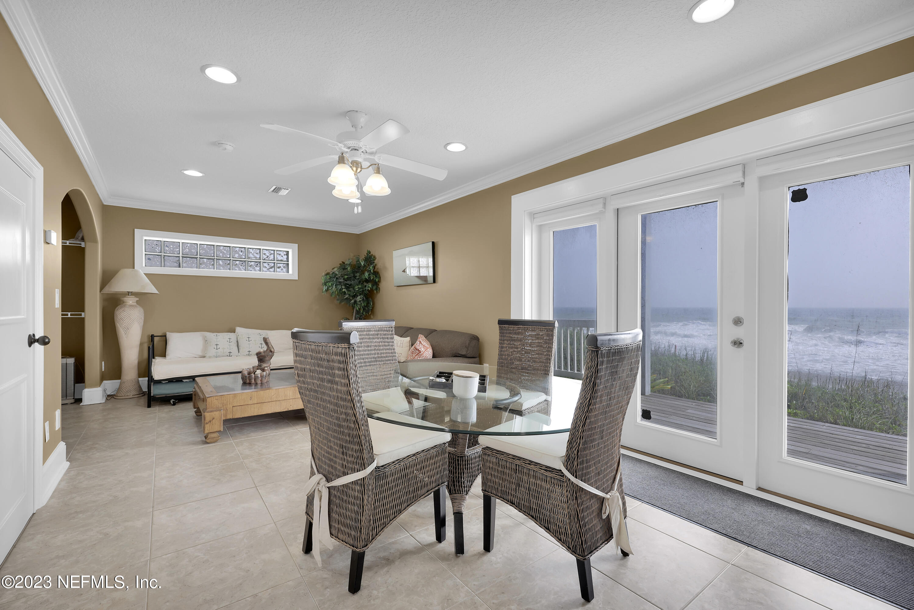 4582 Coastal Highway St. Augustine, FL 32084 - Photo 34 of 45 a view of a livingroom with furniture and a window