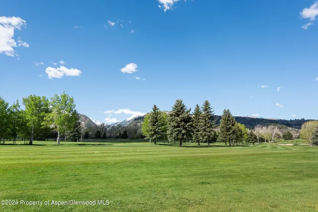 a view of a green field