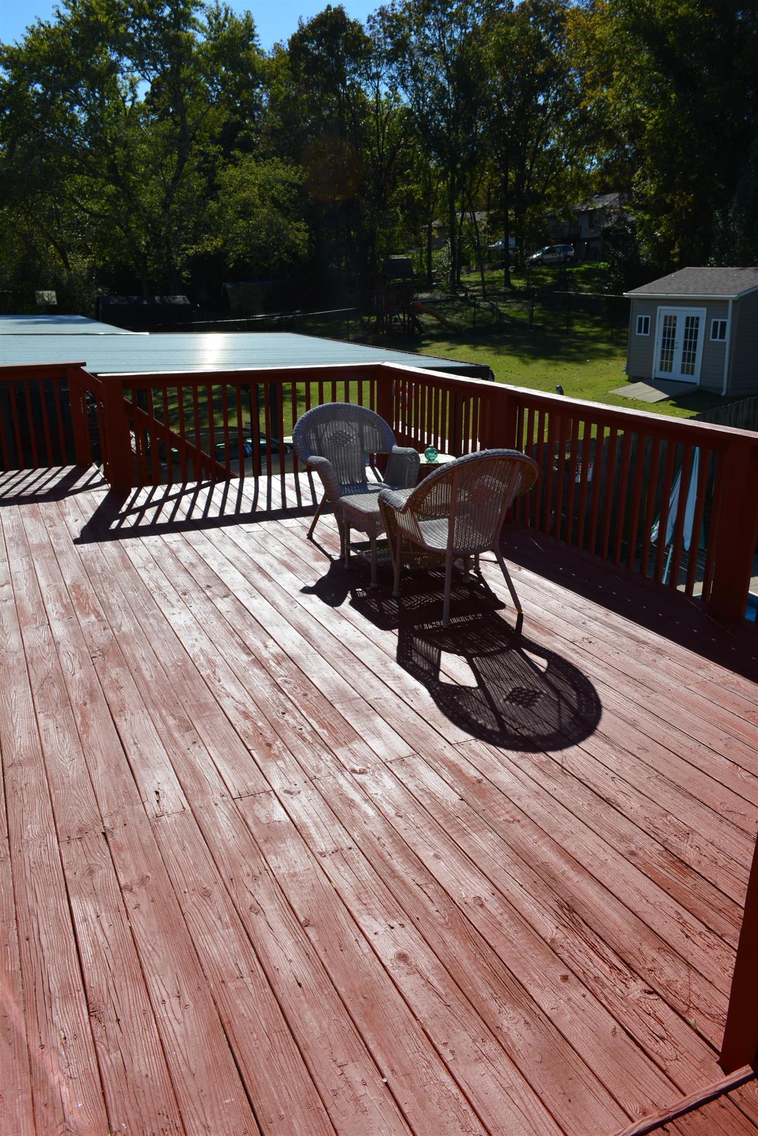 543 Rural Hill Road Nashville, TN 37217 - Photo 23 of 29 Beautiful spacious back deck.