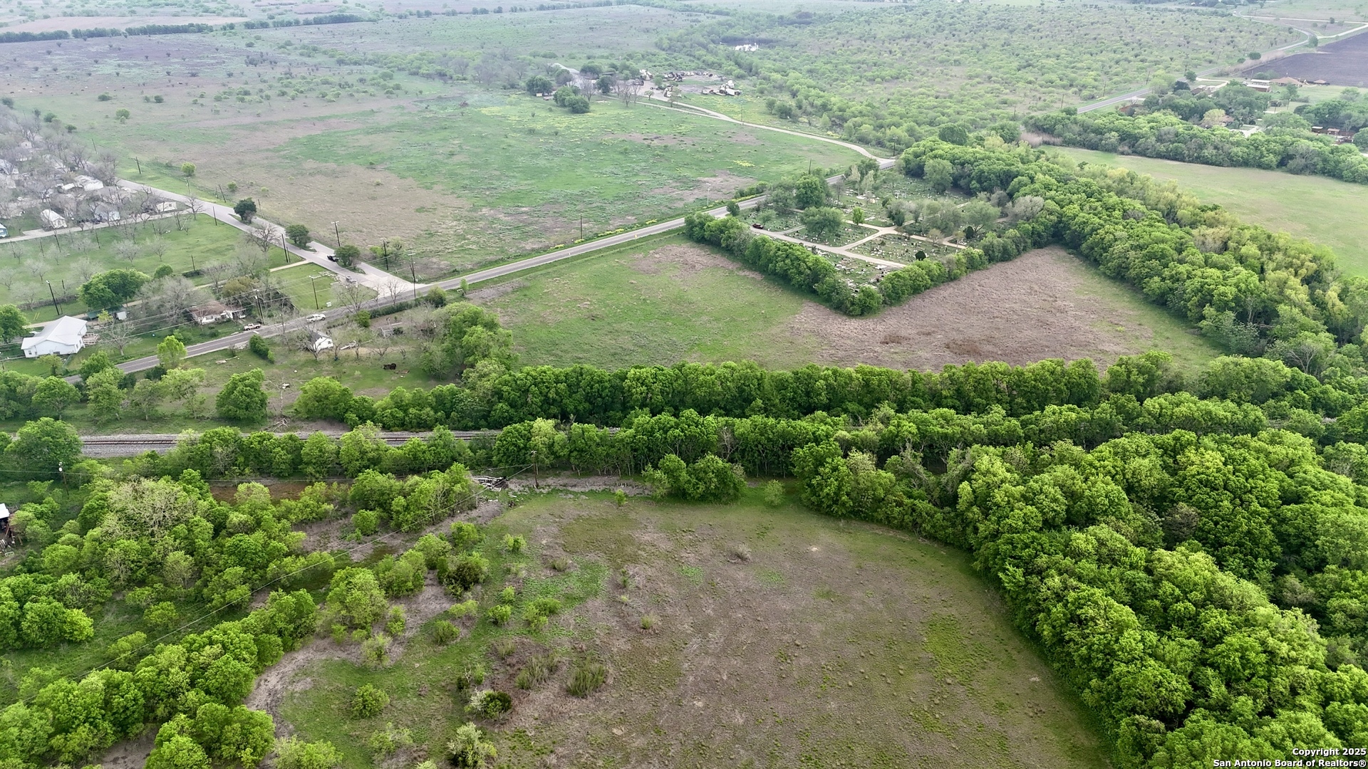 2197 Fm 1984 Maxwell, TX 78656 - Photo 4 of 9 an aerial view of a house with a yard