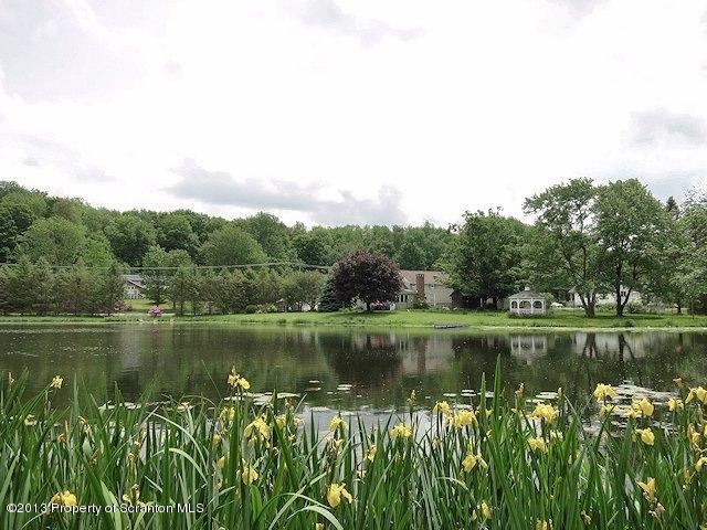 3441 Madisonville Road Moscow, PA 18444 - Photo 28 of 28 a view of a lake with a house in the background