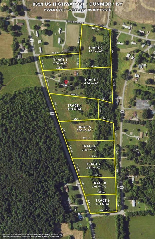0 Highway 431 Dunmor, KY 42339 - Photo 3 of 3 Gallery Image 3