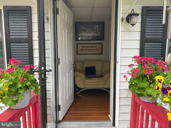 a view of a entryway door of the house