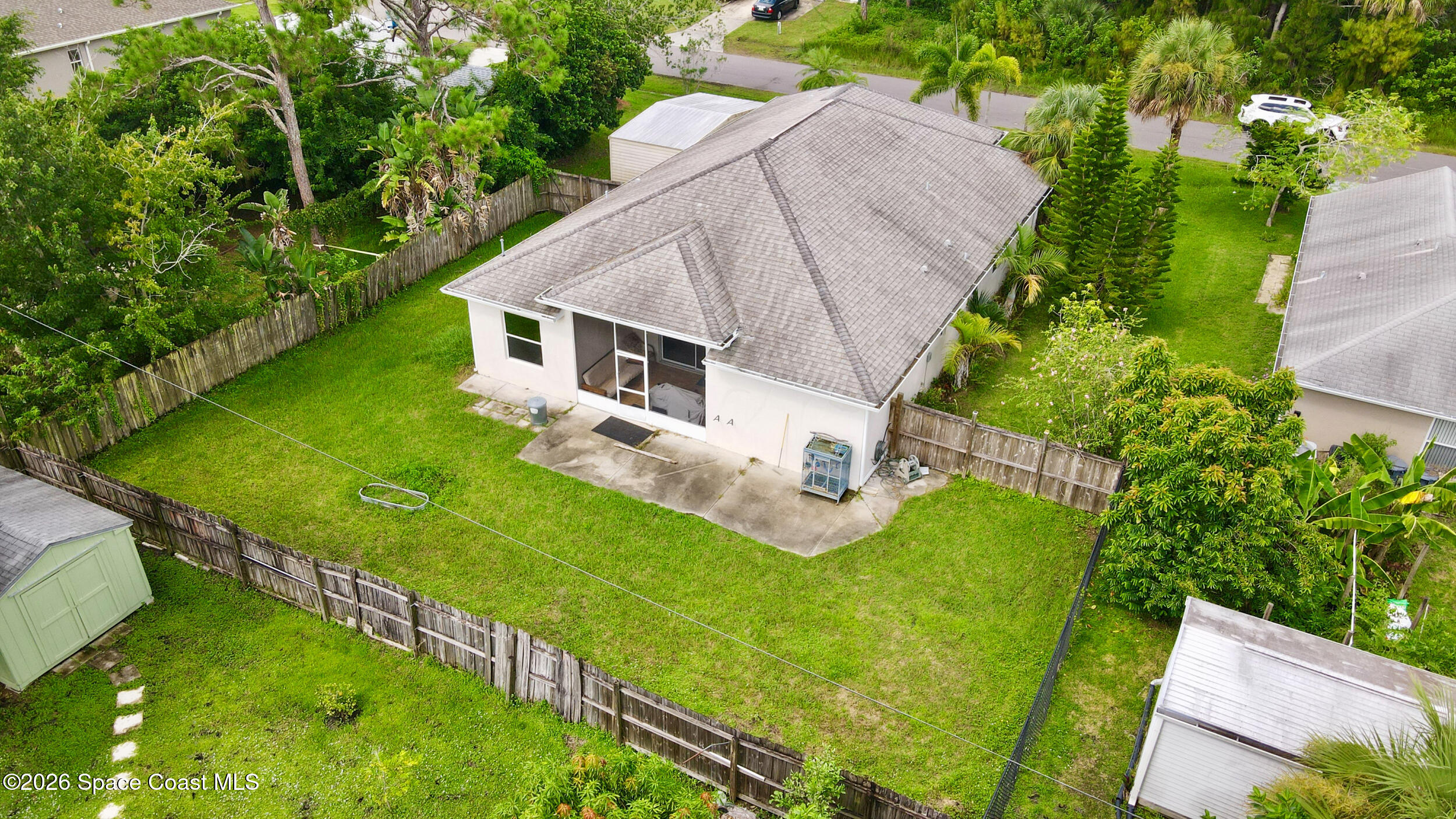 463 Avocado Road Northwest Palm Bay, FL 32907 - Photo 16 of 34 Drone
