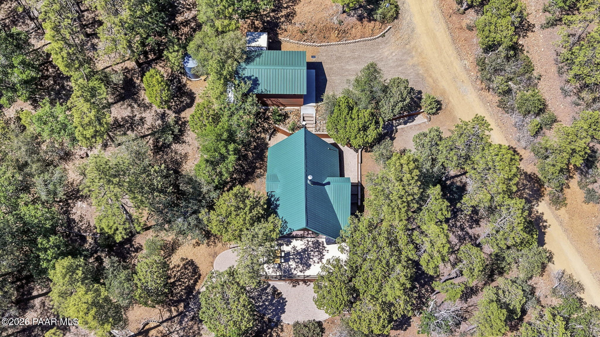 4690 South Minnie Mine Road Prescott, AZ 86303 - Photo 42 of 49 44-Birds Eye
