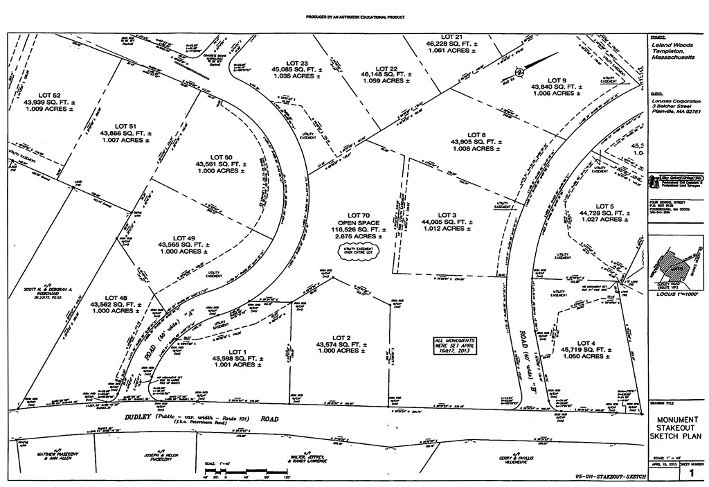 Lot 48 Dudley Road Templeton, MA 01468 - Photo 1 of 1 Gallery Image 1