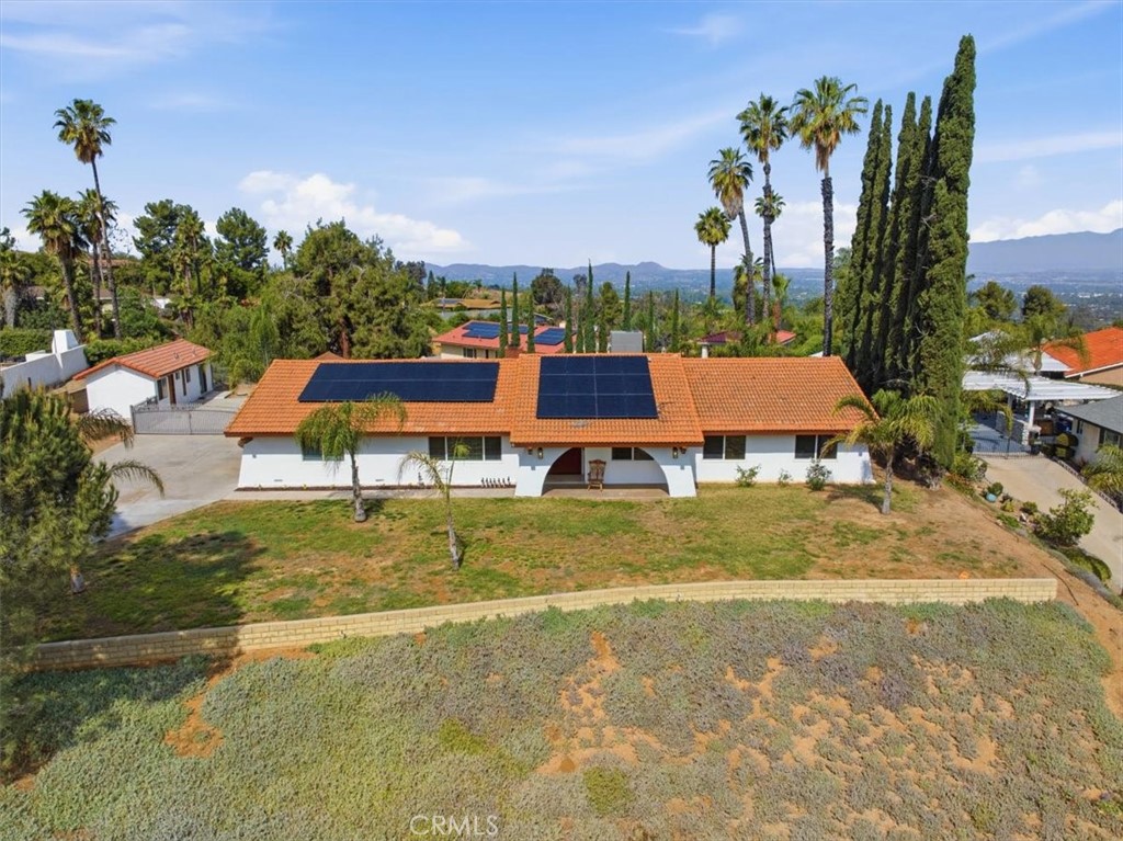 15745 Saddleback Road Riverside, CA 92506 - Photo 15 of 44 Aerial Front Property View