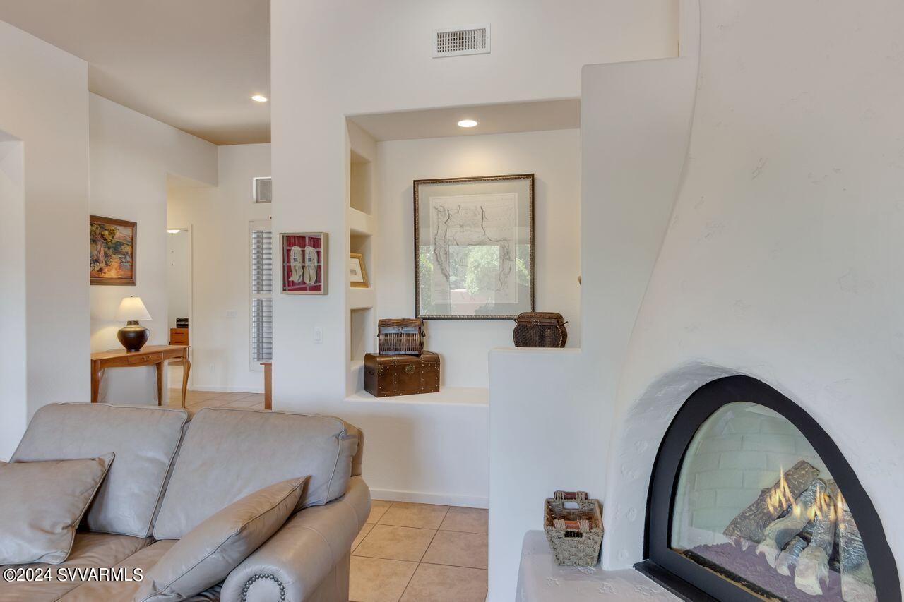 245 Ridge Rock Road Sedona, AZ 86351 - Photo 11 of 40 Living Room & Beehive FP