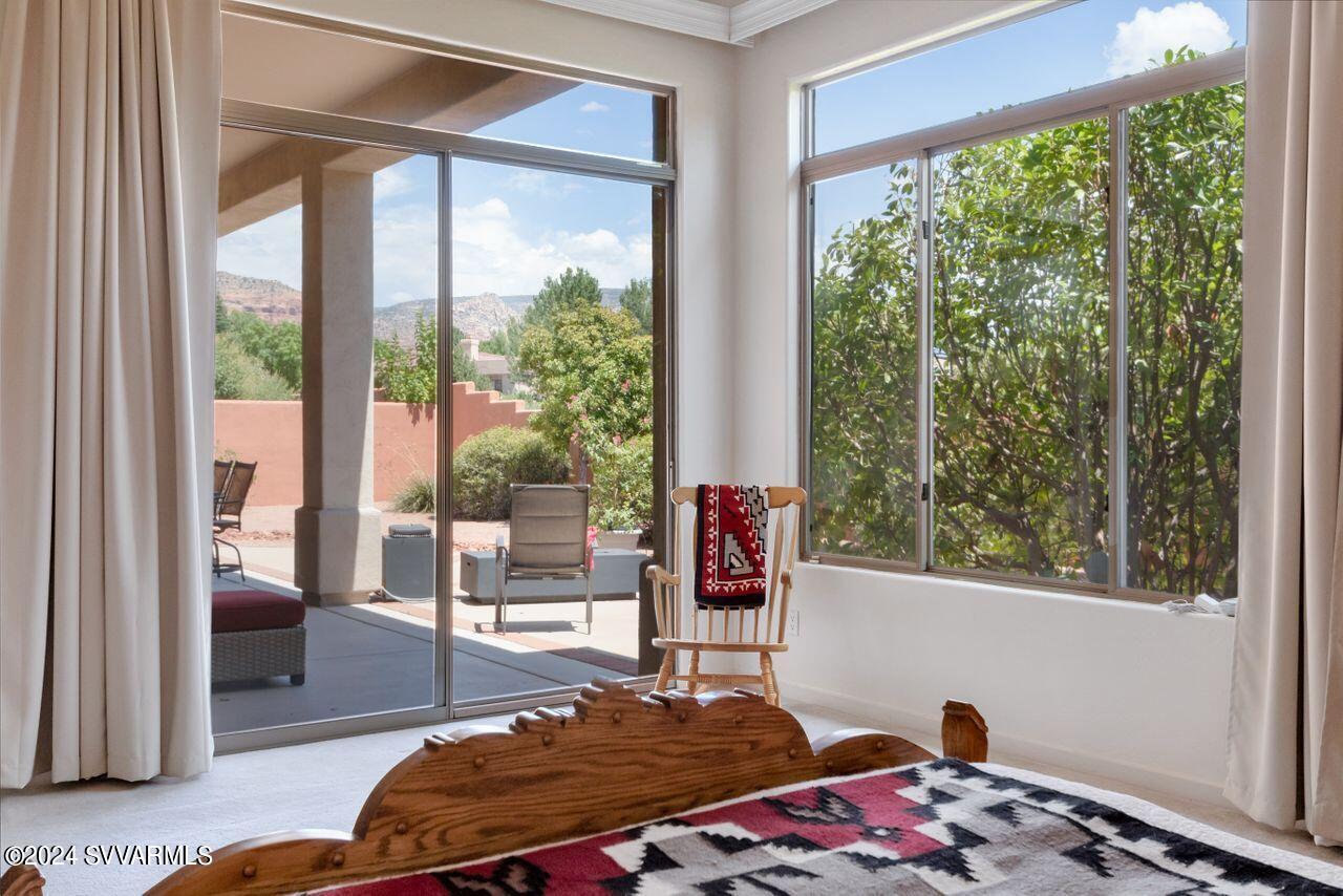 245 Ridge Rock Road Sedona, AZ 86351 - Photo 20 of 40 Primary BR slider to patio