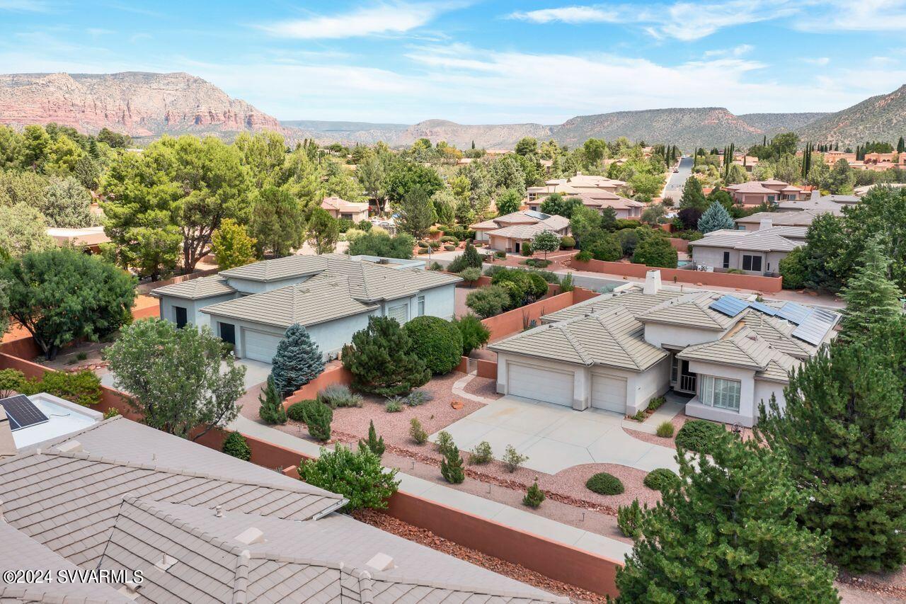 245 Ridge Rock Road Sedona, AZ 86351 - Photo 36 of 40 Front Aerial RR Views