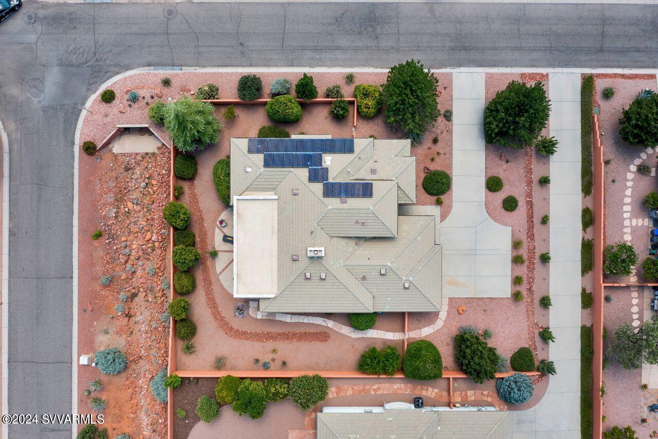 245 Ridge Rock Road Sedona, AZ 86351 - Photo 40 of 40 Overhead View