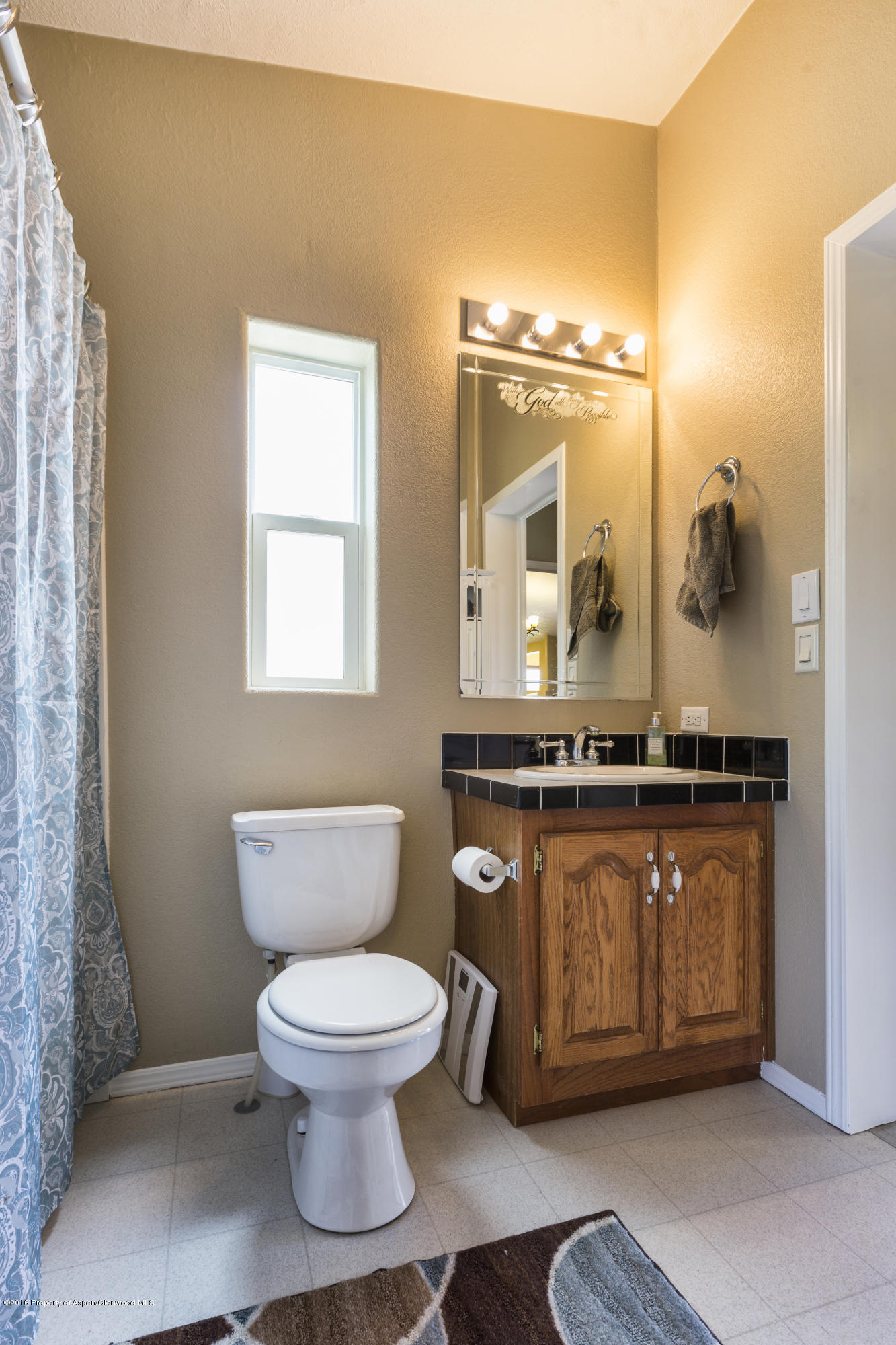 630 Lariat Road Silt, CO 81652 - Photo 21 of 21 a bathroom with a toilet a sink and mirror