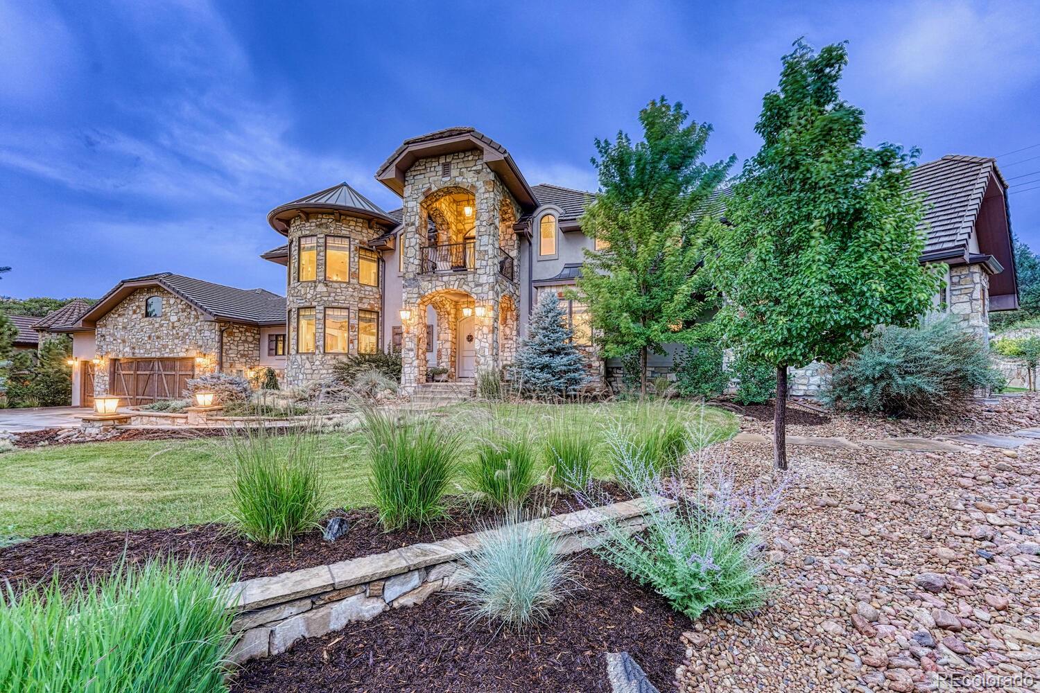 2236 Beechnut Place Castle Rock, CO 80108 - Photo 3 of 40 a front view of a house with a yard