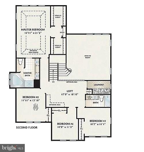 98 Applegate Way Chesterfield, NJ 08515 - Photo 68 of 69 second floor plan