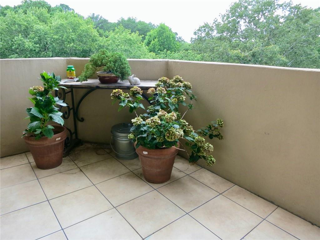 1501 Clairmont Road, Unit 713 Decatur, GA 30033 - Photo 11 of 29 a view of a garden and potted plants