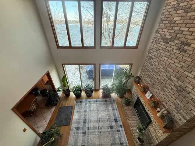 a spacious bathroom with a bathtub and shower