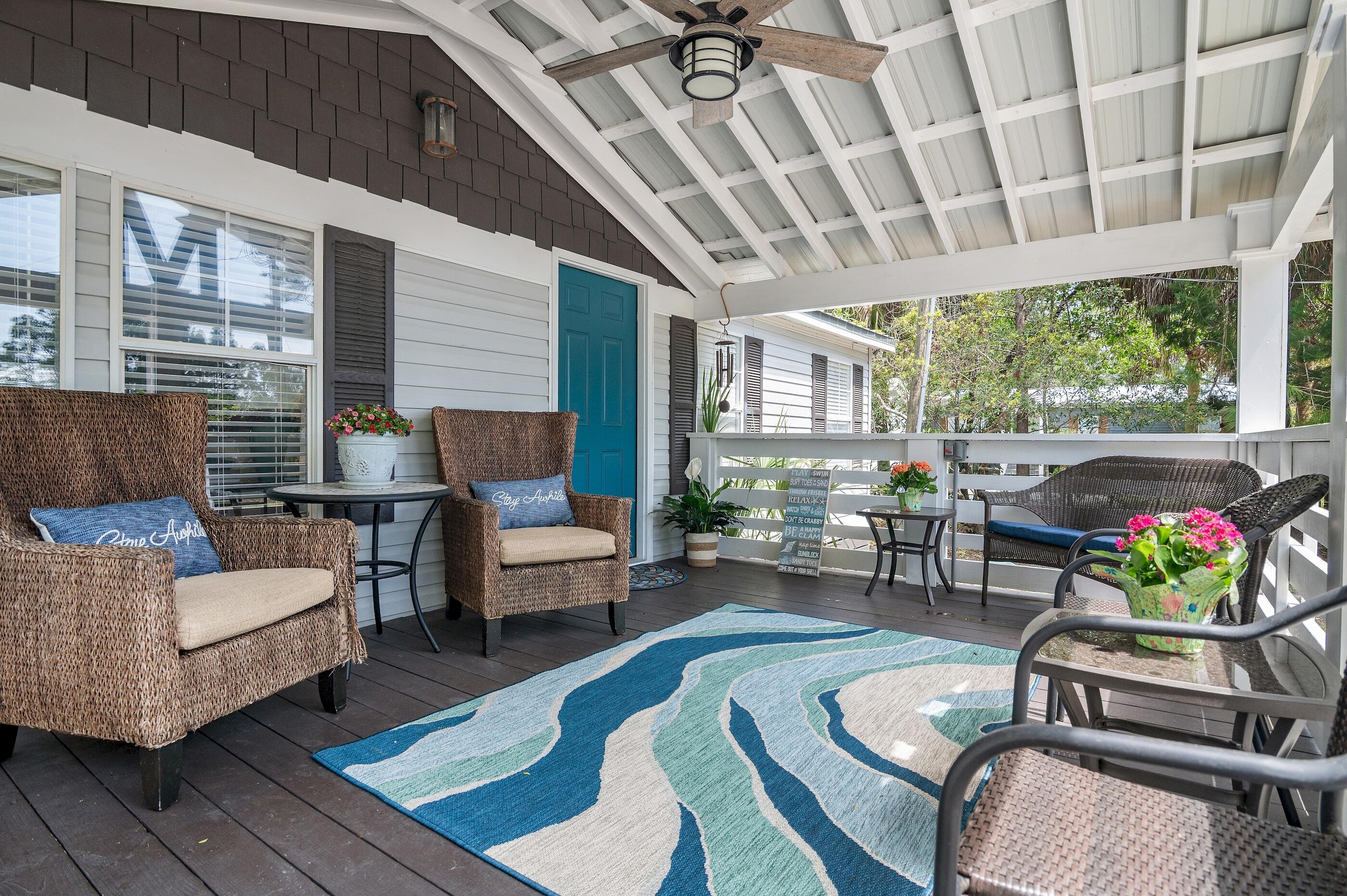 301 Edgewood Terrace Santa Rosa Beach, FL 32459 - Photo 15 of 34 a living room with furniture and a large window