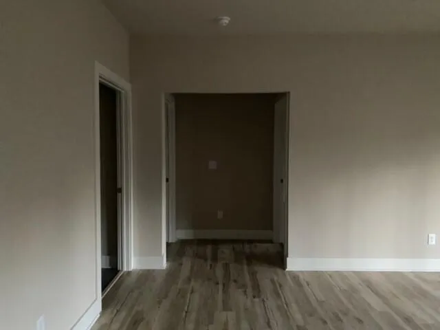 a view of wooden floor