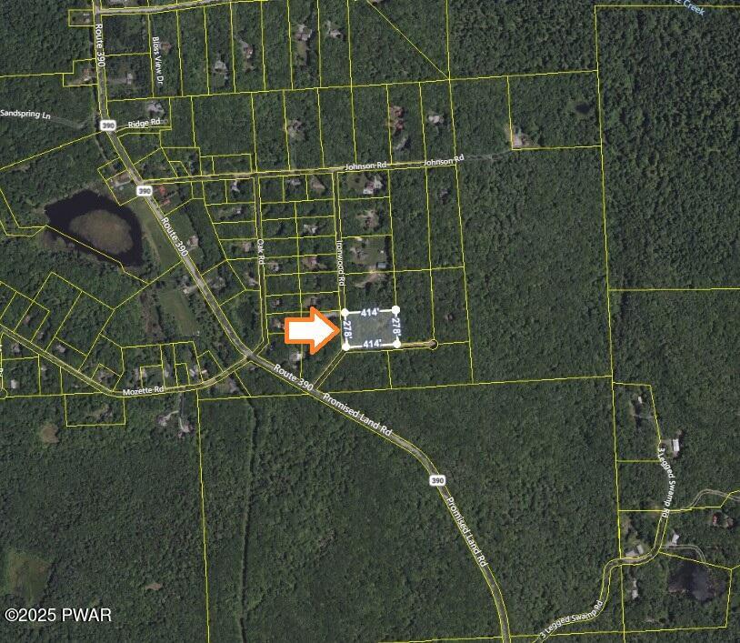 Lot 133 Ironwood & Ruff Road Canadensis, PA 18325 - Photo 16 of 17 Aerial 2