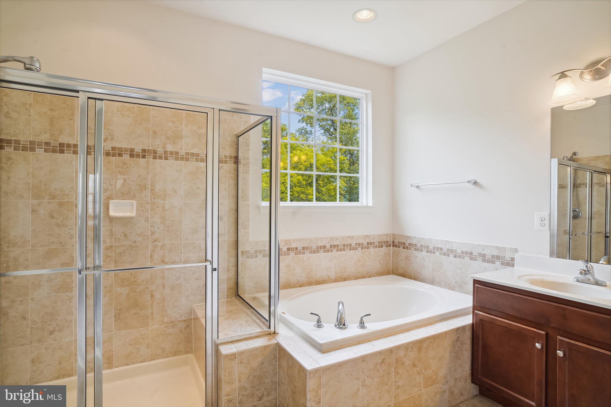 5044 Wesley Square Frederick, MD 21703 - Photo 20 of 46 Soaking Tub and Shower