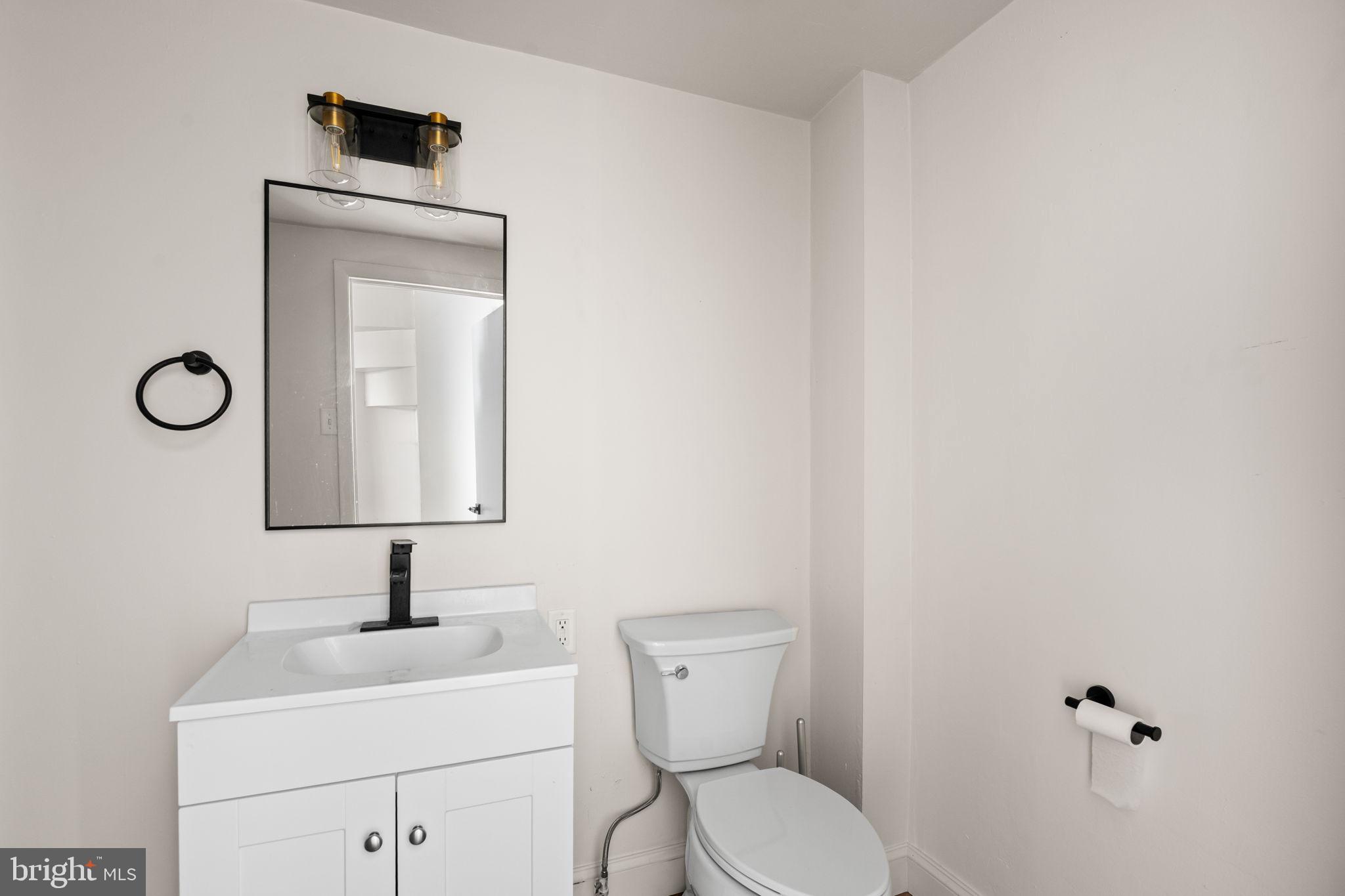 322 South Poppleton Street Baltimore, MD 21230 - Photo 12 of 34 Sleek and modern bathroom design.