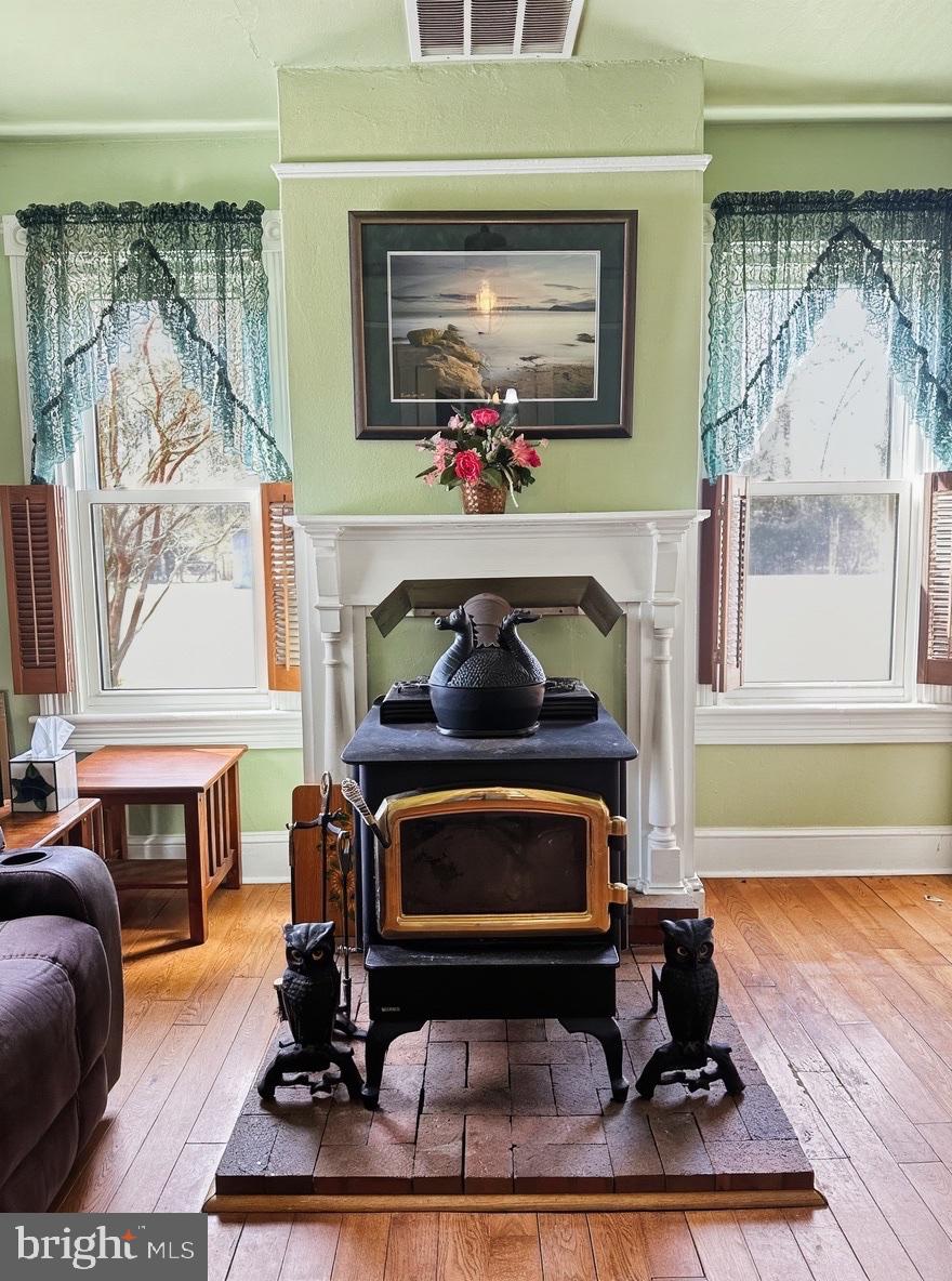 36 Martin Diggs Way Onemo, VA 23130 - Photo 20 of 64 a living room with furniture a window and a fireplace