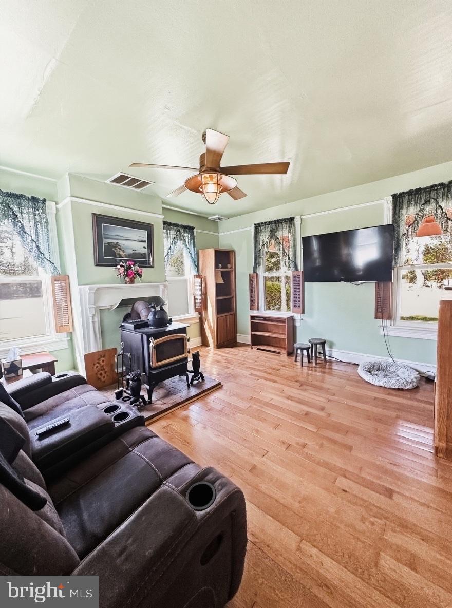 36 Martin Diggs Way Onemo, VA 23130 - Photo 21 of 64 a room with gym equipment and wooden floor