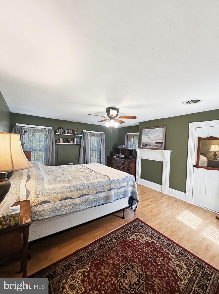 36 Martin Diggs Way Onemo, VA 23130 - Photo 31 of 64 a bedroom with a bed and a flat screen tv