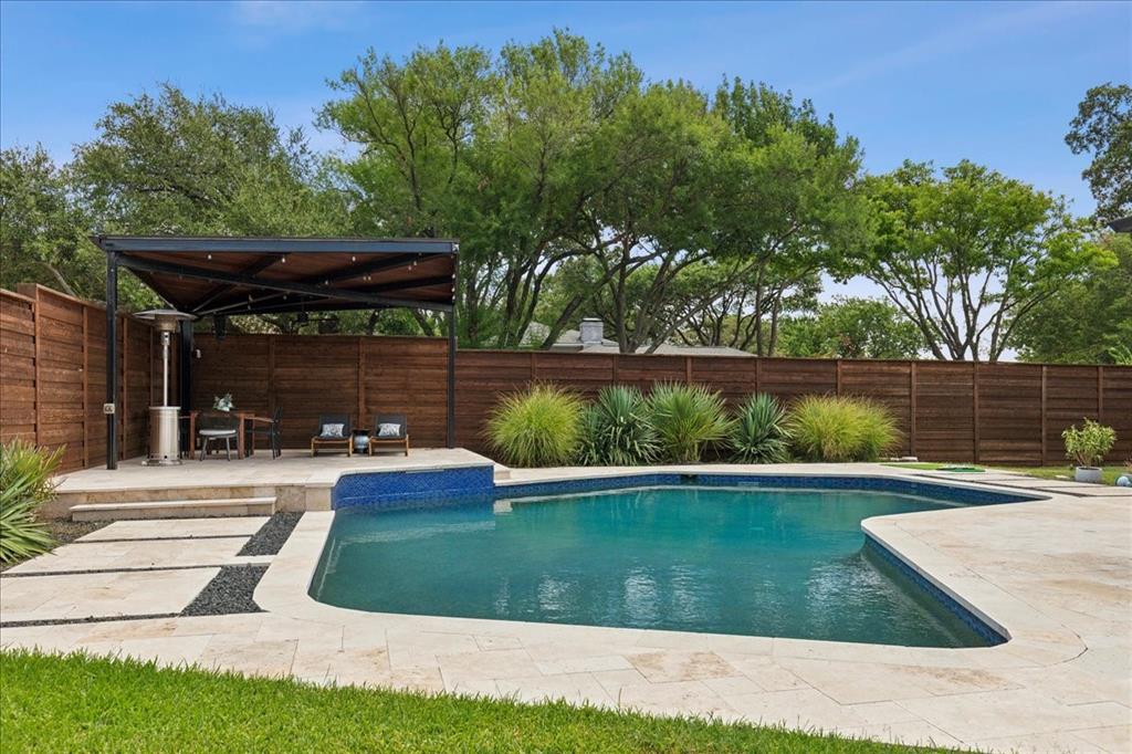 4925 Sugar Mill Road Dallas, TX 75244 - Photo 20 of 22 a view of outdoor space yard and swimming pool