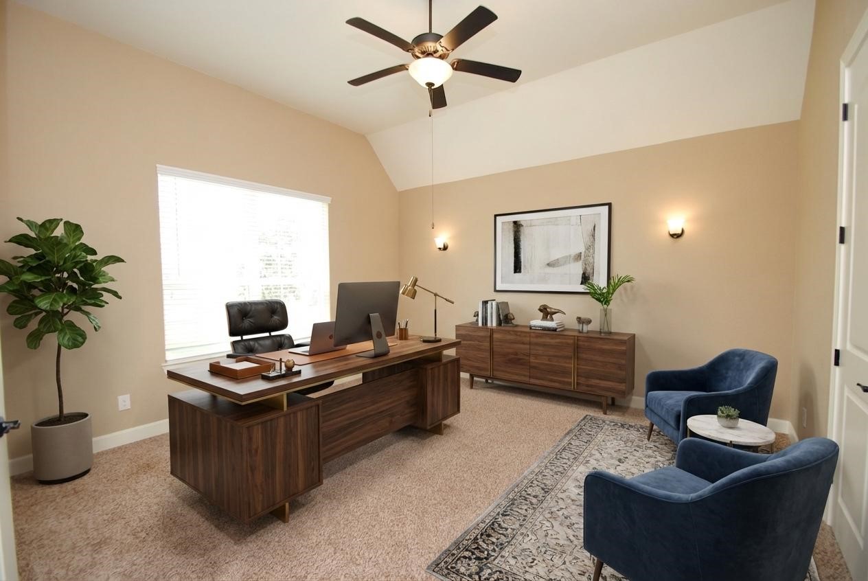 2803 Quartz Rdg Drive Rosharon, TX 77583 - Photo 6 of 44 Flex Room (Media or Office) - Staged