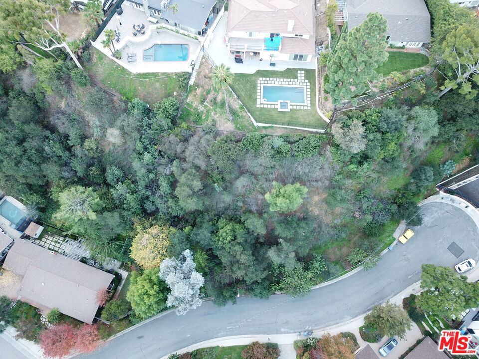 1450 Marianna Road Pasadena, CA 91105 - Photo 6 of 13 an aerial view of a house with a yard