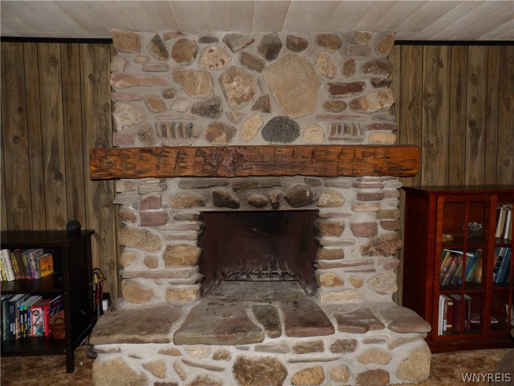 53 Church Street Yates, NY 14098 - Photo 12 of 43 Stone fireplace