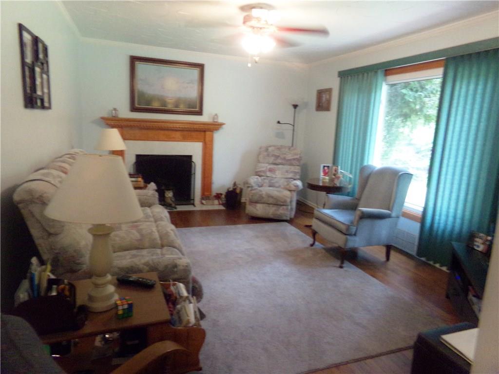 111 Cherry Valley Road Saxonburg, PA 16056 - Photo 11 of 20 Living room complete with gas fireplace