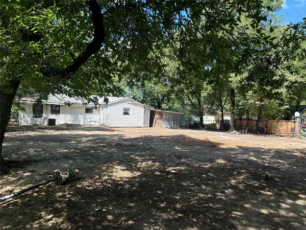a view of street with trees