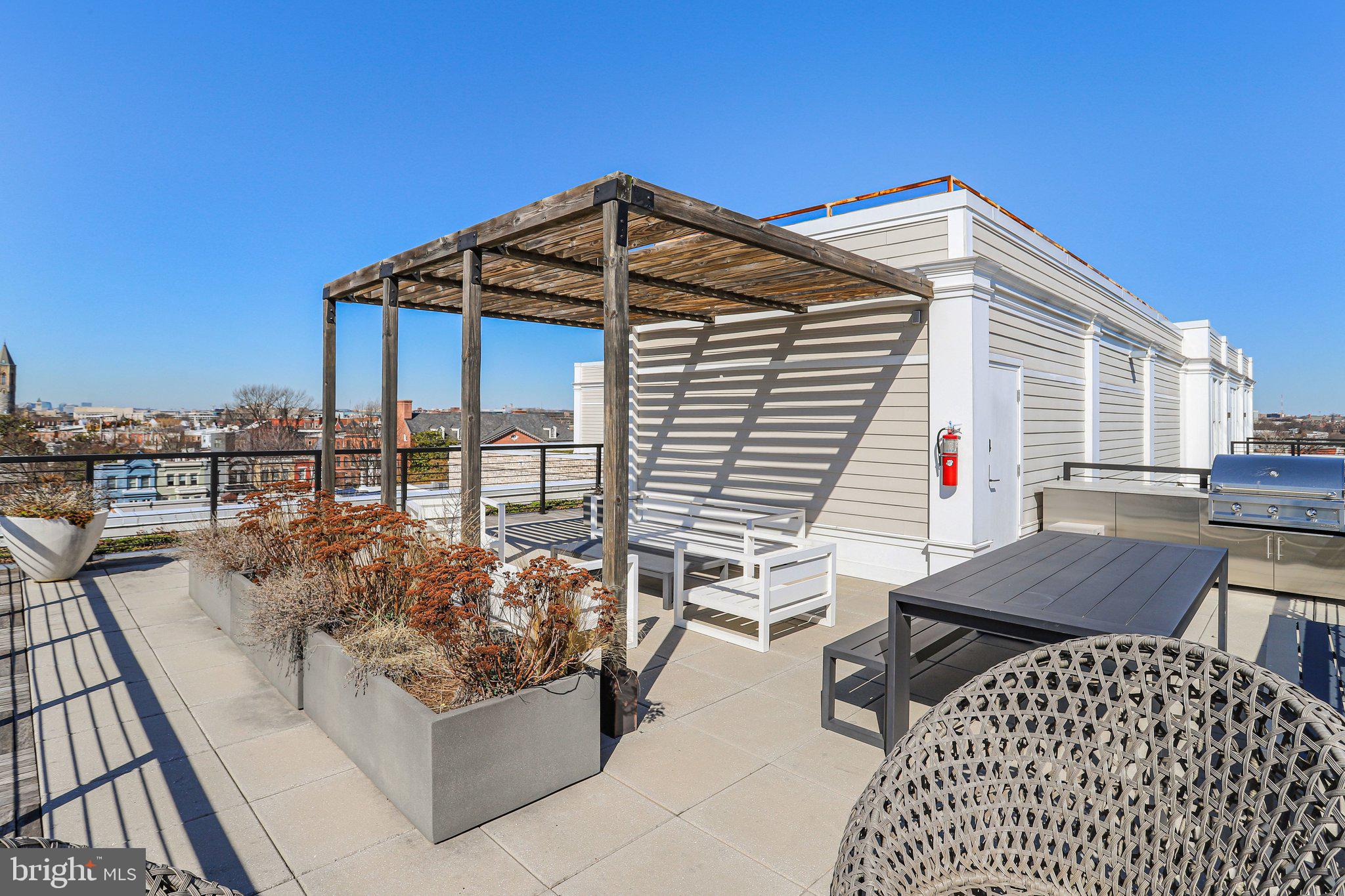 300 8th Street Northeast, Unit 404 Washington, DC 20002 - Photo 17 of 22 Roofdeck with incredible Capitol Views!