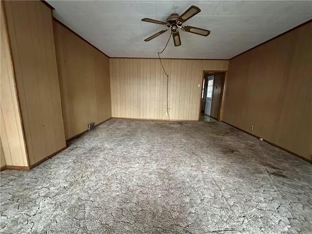 wooden floor in an empty room