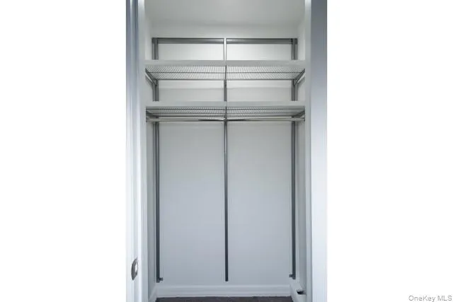 a view of a closet
