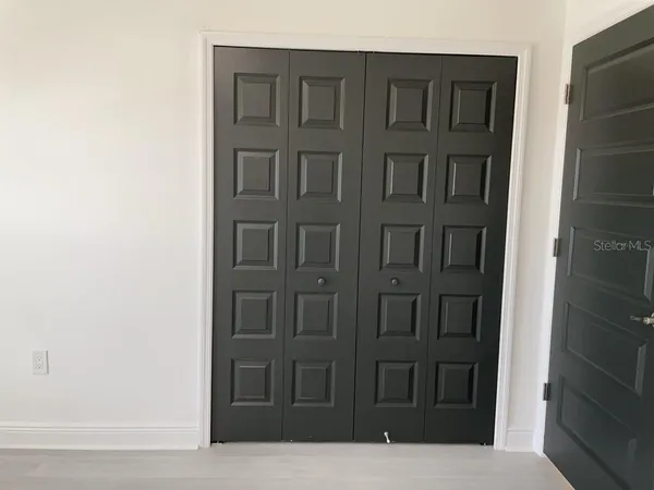 a view of front door