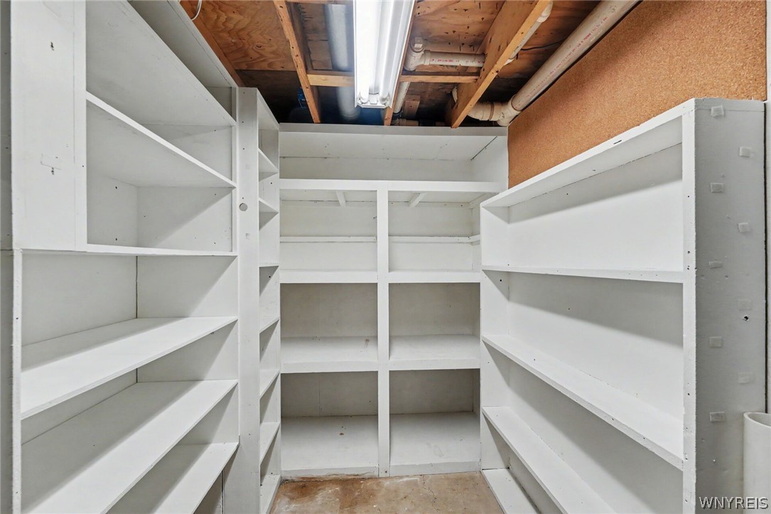 13075 Steiner Road Newstead, NY 14001 - Photo 25 of 35 Basement Storage